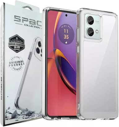 [GL CASES] Capa G84 5G Capinha Moto G84 NÃO AMARELA Anti Amarelamento Slim Clear Protetora Reforçada Silicone Rígida Transparente Case Motorola Moto G84 Anti Choque Com Proteção Para Câmera