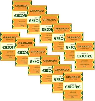 Granado Sabonete De Enxofre, 90g, 12 Unidades