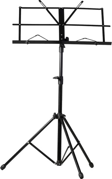 HAYONIK, Suporte Estante para Partitura, Altura Ajustável, Retrátil, Com Bolsa Para transporte, Super resistente, Preto