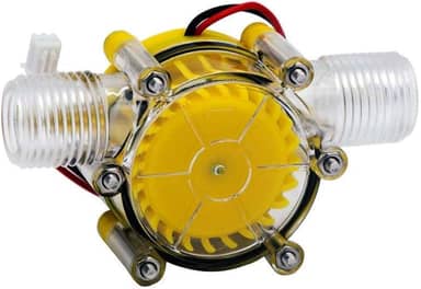 Gerador de turbina de água micro gerador de energia hidroelétrico DIY LED ferramenta de carregamento DC 0-80V 10W (80V)