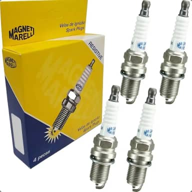 Jogo Velas de Ignição Fuscaa/Brasilia/Kombi 1200/1300/1500/1600 GASOLINA 1959 á 1983