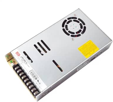 Mean Well 600W Fonte De AlimentaçãO De Bancada Para Pc Com SaíDa úNica, Fonte De AlimentaçãO Cc VariáVel Para Computador 15V 40A, (LRS-600-15 15V/40A/600W/Single Supply)