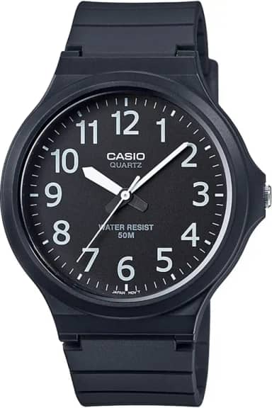 Relógio Masculino Casio Analógico MW2401BVDF - Preto