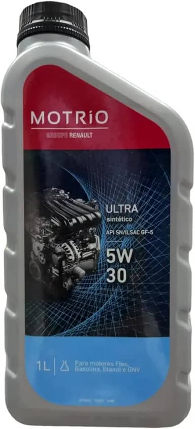 Óleo Lubrificante do Motor SN 5W30 Sintético Motrio 1L