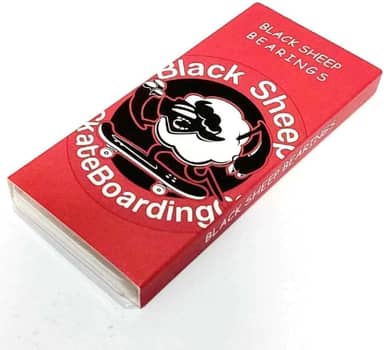 Rolamento Para Skate Importado de Precisão Black Sheep Red