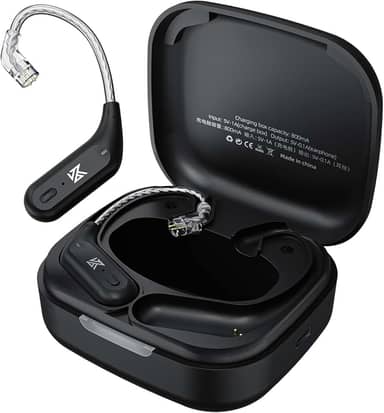 G.K KZ AZ09 Cabo Bluetooth sem fio, HiFi Upgrade Ear Hook, Bluetooth 5,2 polegadas, cabo de substituição para monitor de ouvido ZSX/ZSN/ZS10PRO/ZSNPRO/ZSNProX/AS12/ZAX (pino C)