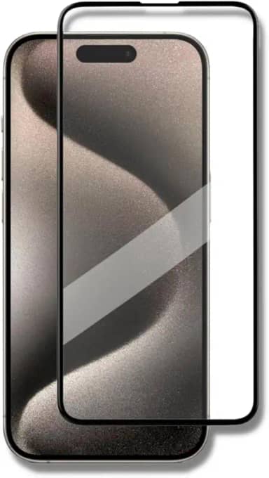 Película De Vidro 3D Tela Toda Para iPhone (iPhone 15 Pro Max / 15 Plus)