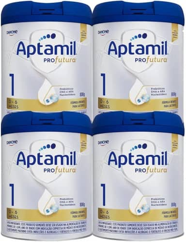 Fórmula Infantil Aptamil Profutura 1 800g - Kit 4 latas