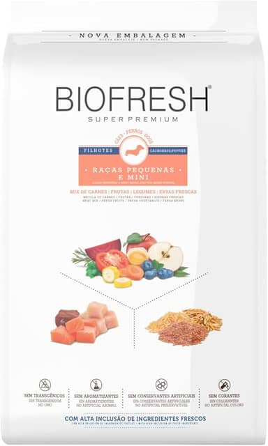 Ração Biofresh Super Premium Filhote Mini e Pequeno 3kg