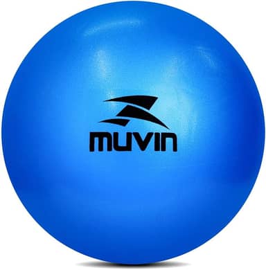 Bola de Pilates Overball Muvin – Tamanho 25cm - Soft Gym –– Com Bico Para Inflar – Ginástica – Pilates – Yoga – Fisioterapia – Treino Funcional – Fortalecimento – Tonificação –– Fácil Limpeza