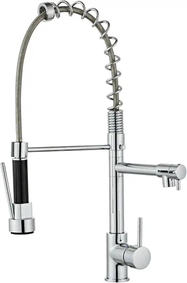 Torneira Cozinha Gourmet Pia Monocomando Extensível 50cm Luxo (Cromado)