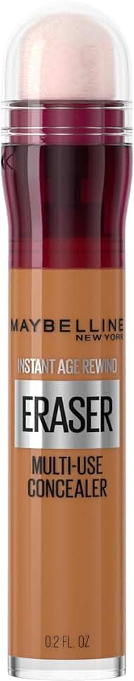 Maybelline NY Instant Age Rewind Eraser, Corretivo Líquido Multiuso que Corrige Olheiras e Linhas Finas, Contorna e Ilumina, Alta Cobertura e Fórmula Vegana, Cor 146 Tan, 6ml