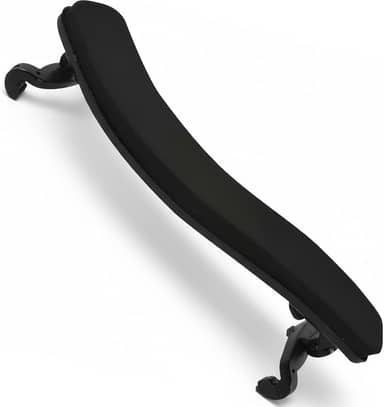 Zaidan’s Espaleira para Violino 3/4 e 4/4 Ajustável – Plástico Resistente com Pés Emborrachados, Almofada Macia, Regulagem de Altura e Largura – Preta