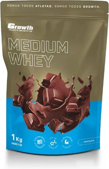 Medium Whey Growth Supplements 1KG - Chocolate