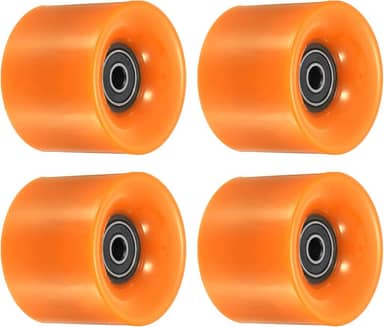PATIKIL Rodas Longboard com rolamentos ABEC-9, rodas de rua para skates Cruiser roda de substituição