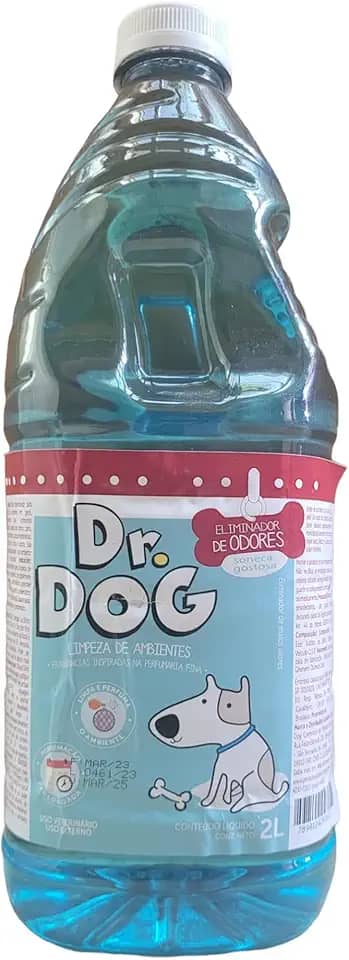 Elimina Odores Pet Dr. Dog Soneca Gostosa – Antibac Concentrado - Limpeza Segura para Quintal, Garagem, Clínicas e Caixa de Areia - Aroma Suave Bamboo