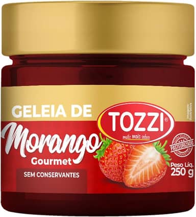 Tozzi Geléia de Morango Gourmet 250g