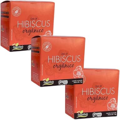 Hibiscus Chá Orgânico de Hibisco Campo Verde 30 sachês