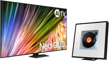 Samsung AI Big TV 85" Neo QLED 4K 85QN85D 2024 + Music Frame Samsung LS60D Combo
