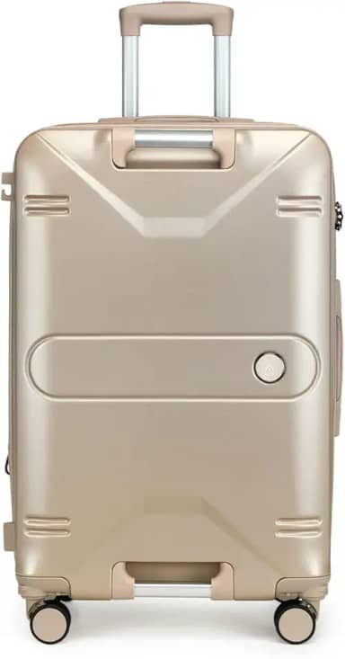 Mala De Viagem De Bordo Pequena De Mão 10kg Alça Frontal (Dourado)