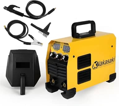 Máquina Solda Inversora 250A MMA Eletrotro Com Acessórios KNakasaki Profissional