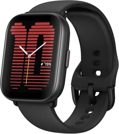 Relógio inteligente Amazfit Active 42 mm A2211, GPS, Amazon Alexa integrado, Bluetooth, bateria de 14 dias, mais de 120 modos esportivos, Android e iPhone (preto)