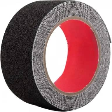 Fita Antiderrapante Adesiva Preta, 5 Metros, para Pisos e Escadas