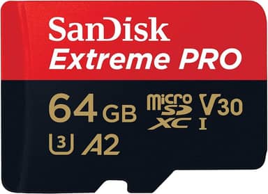 Cartão microSDXC SanDisk Extreme PRO UHS-I - 64GB - SDSQXCU-064G-GN6MA