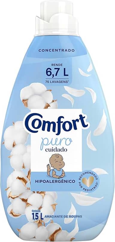 Comfort Amaciante Concentrado Puro Cuidado 1,5L