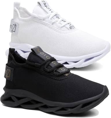 Kit 2 Tênis Masculino Corrida e Academia Esportivo Confortável