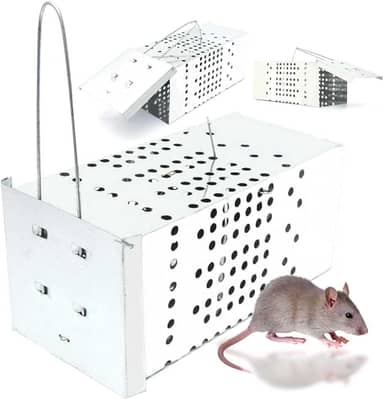 Ratoeira De Gaiola Armadilha Contra Ratos - Alta Pressão Top