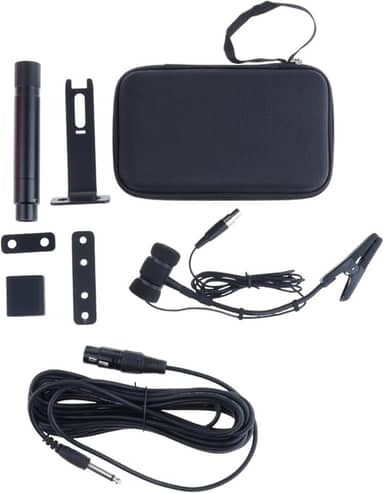 menolana Microfone com fio para instrumento musical, clipe em acessórios de instrumentos portáteis profissionais de microfone para reproduzir parte de, 3 Pinos para Cajon