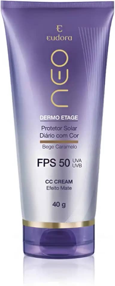 Eudora Neo Dermo Etage CC Cream PFS50 Bege Caramelo 40g