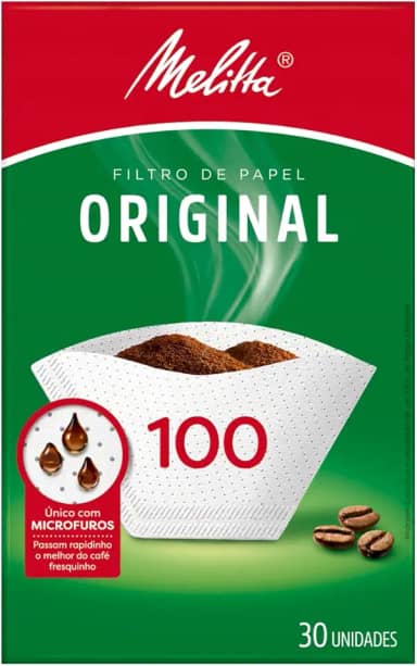 Filtro de Papel 100 Melitta 30 Unidades
