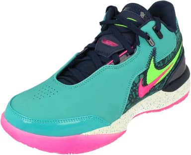 Tênis De Basquete Lebron Nxxt Gen Ampd (Fj1566-300, Dusty Cactus/Midnight Navy/Fierce Pink/Green Strike) Tamanho 11