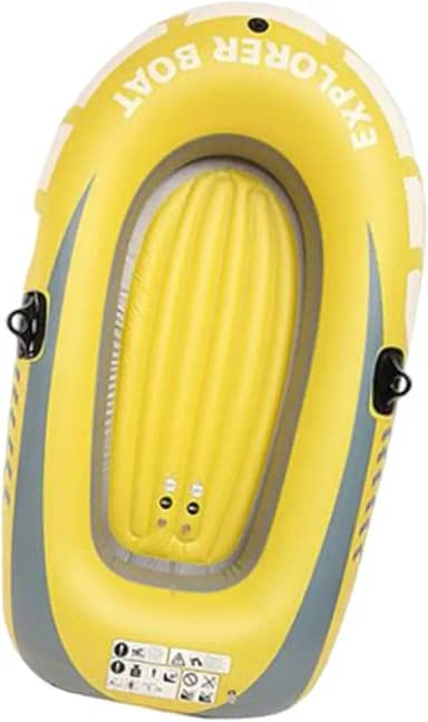 UGPLM Barco de pesca inflável, caiaque inflável, bote aquático de PVC, barco ao ar livre para lagos, deriva, pesca, COSTA, rios