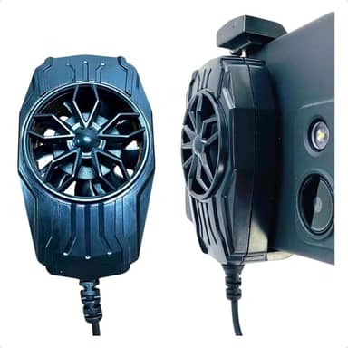 Cooler Gamer Portátil Para Celular Resfriador Usb De Celular Regrigerador Silencioso Jogos Tiro Ventilador Smartphone Games Resfriamento Silencioso Telefone