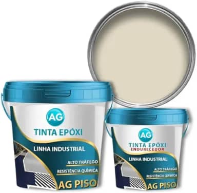 Tinta Epoxi Bege Claro Ag - Ral1013 900ml
