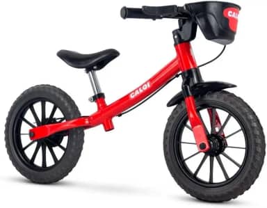 Caloi Bicicleta Infantil Balance Bike Vermelha