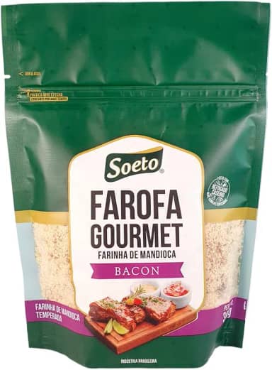 Farofa Caseira Bacon 300 g