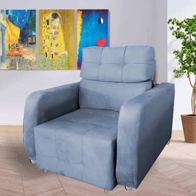 Poltrona Retratil e Reclinavel Safira Grafitte