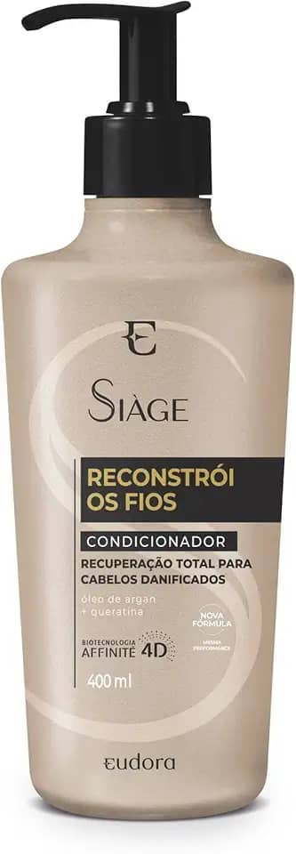 Eudora Condicionador Siàge Reconstrói os Fios 400ml