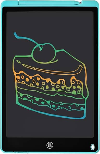 Tablet de Escrita LCD 12 Polegadas com Tela Colorida e Estilo para Desenho Anotações Deixar Mensagens Bebês Meninos Meninas Adultos Proteção os Olhos Portátil Fácil Usar Design Suporte Armazenamento d