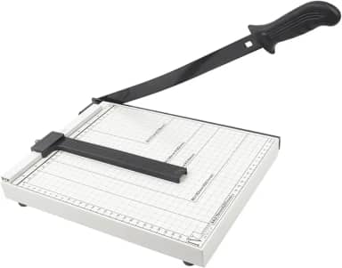 Guilhotina Base Aço 30 Cm Papel A4 Trava 10 Folhas Cortador De Papel Manual De Aço De Cortador De Papel Guilhotina Para Scrapbooking