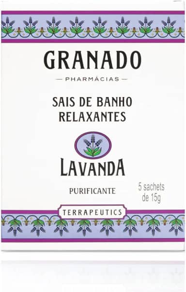 Granado Sais De Banho Terrapeutics, Lavanda, Lilás