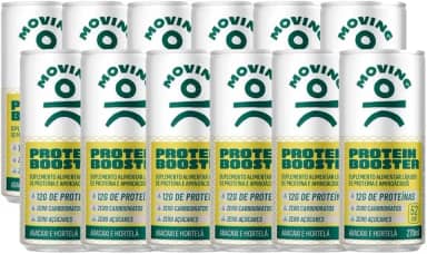 Combo 12 Refrigerante Proteico MOVING Abacaxi e Hortelã 270ml