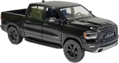 Miniatura Carrinho de Ferro Ram 1500 Caminhonete 4X4 Metal (ram preto)