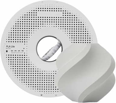 Filamento Bambu Lab para Impressora 3D PLA LITE - Gray - Com carretel reutilizável - 1,75mm - 1kg