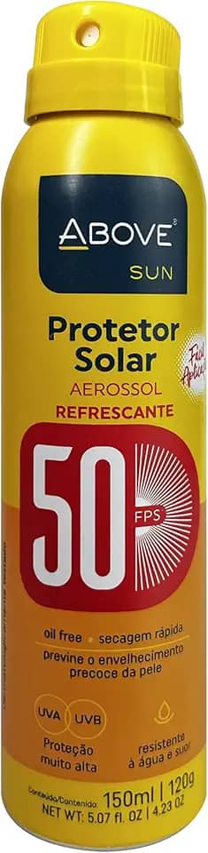 Above Protetor Solar Fps 50 Aerossol 150Ml/120G