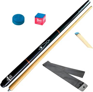 Taco Sinuca Snooker Bilhar Profissional + Sola+ Capa+ Giz Profissional